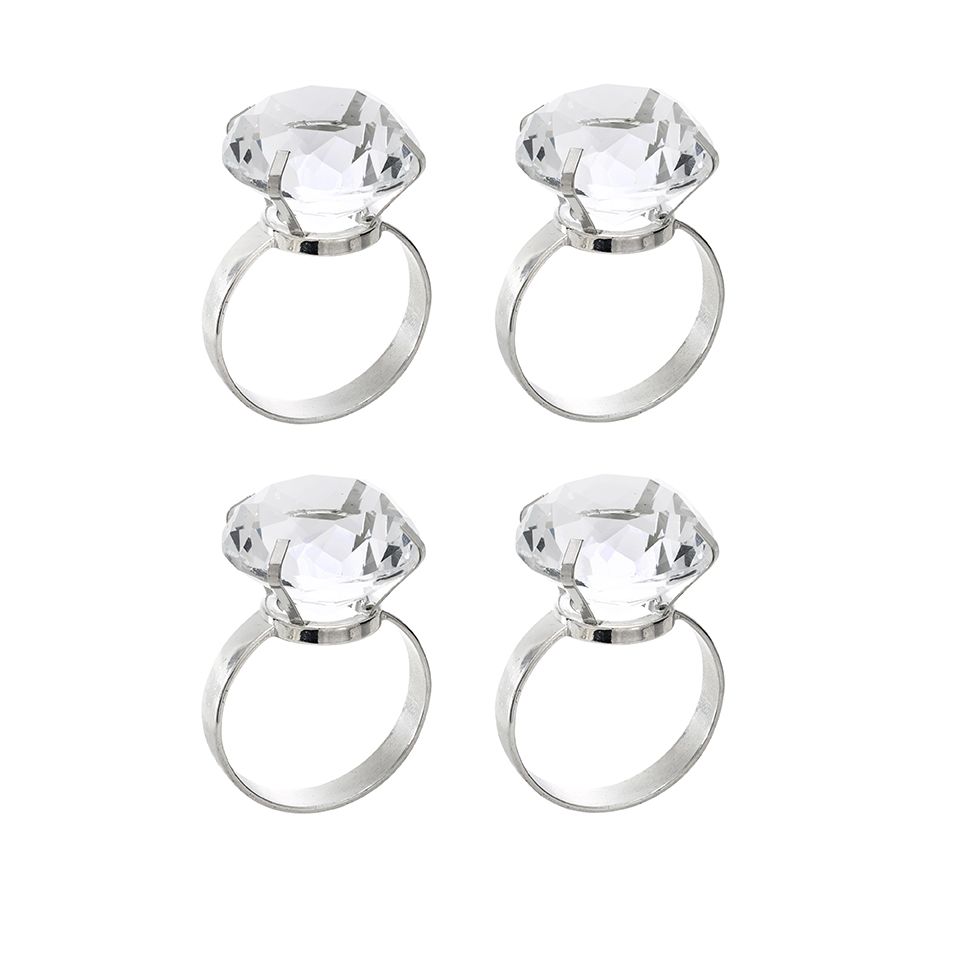 Servettring Diamant 4-pack