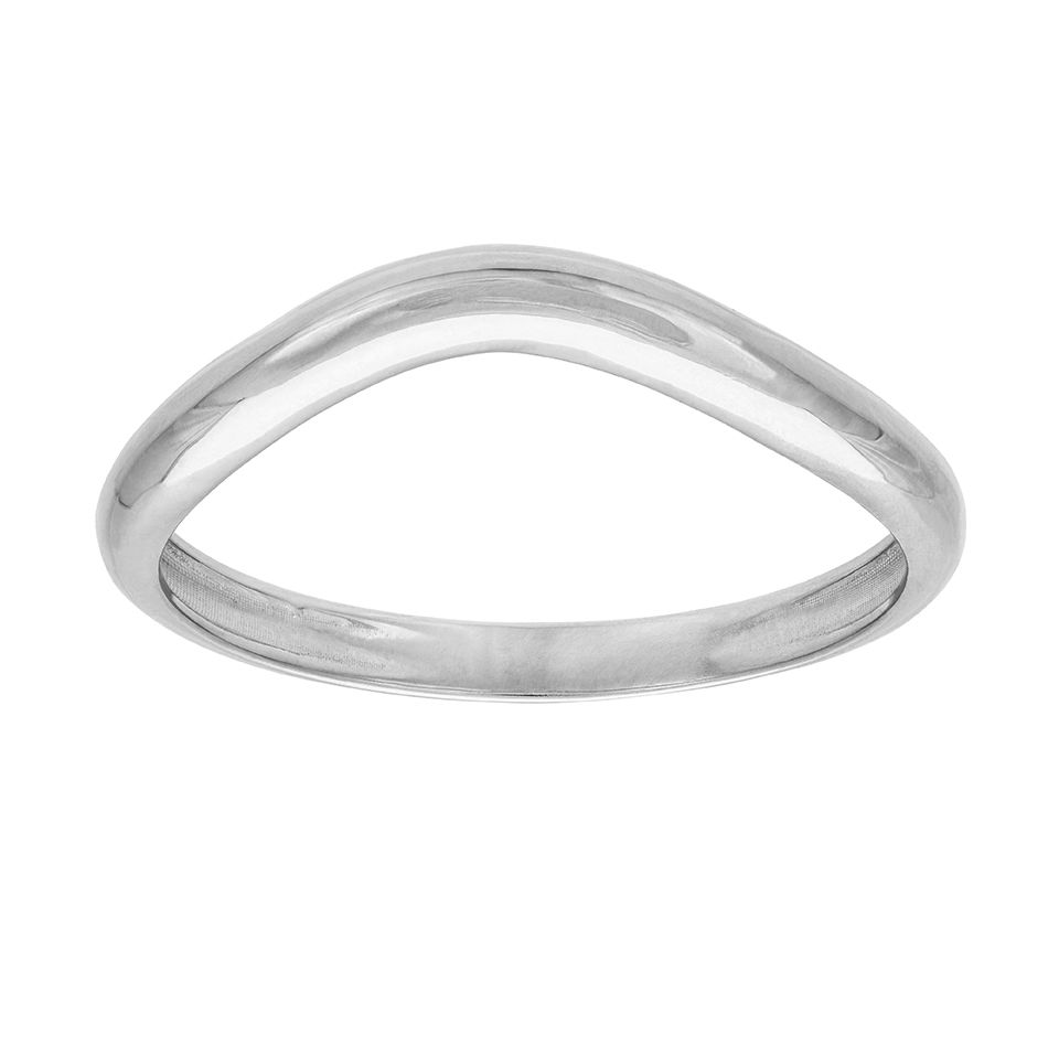 Ring i &auml;kta silver, 16.0