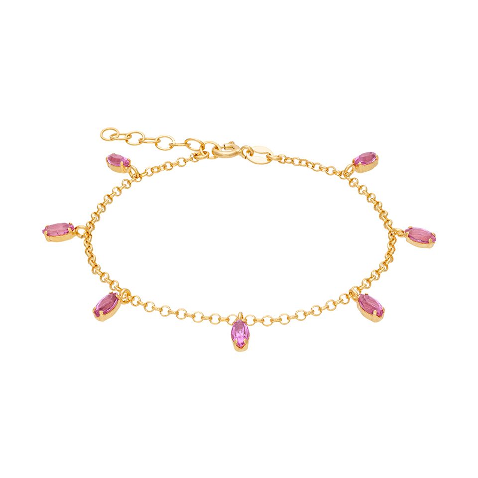 Armband i &auml;kta silver