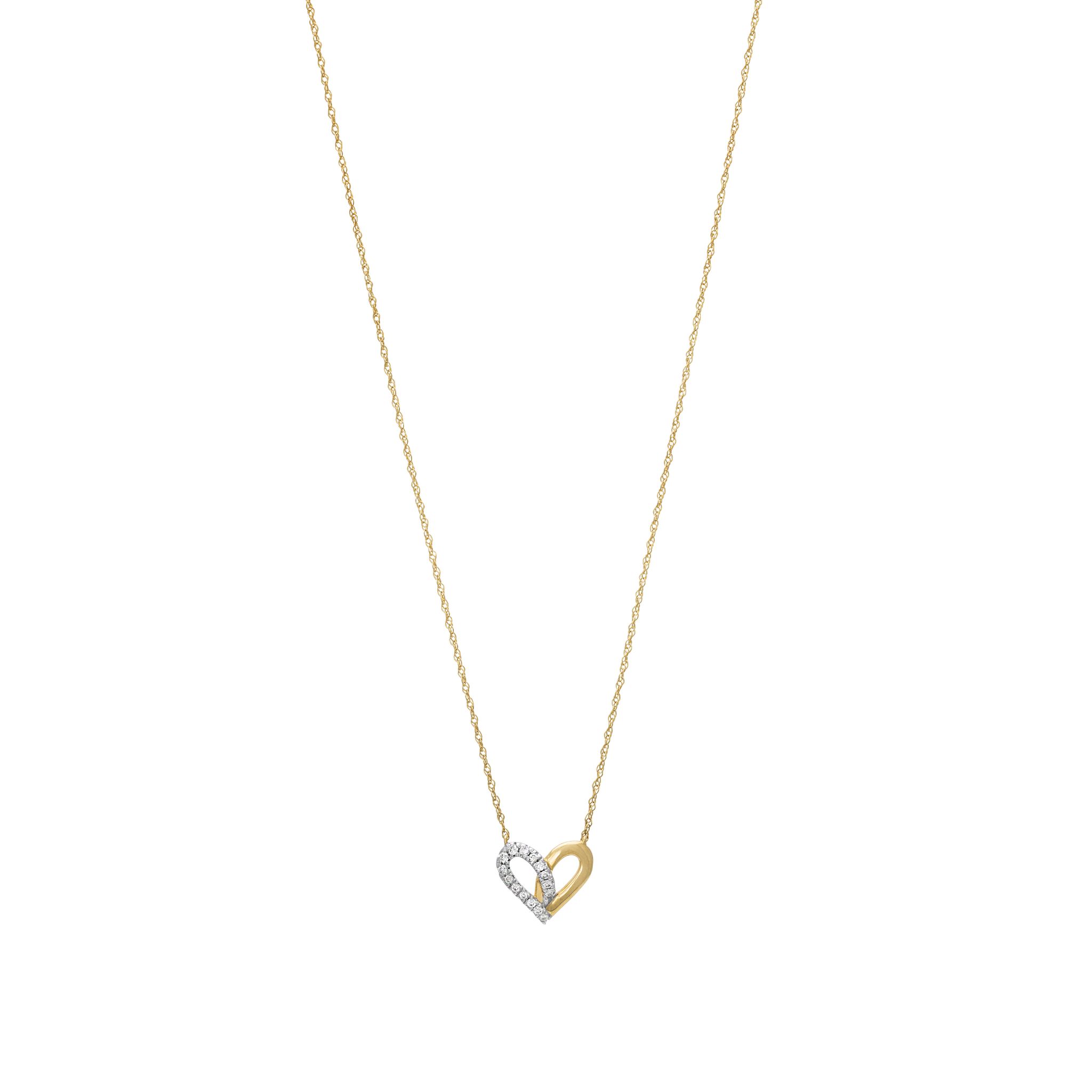 Diamanthalsband i 18K guld