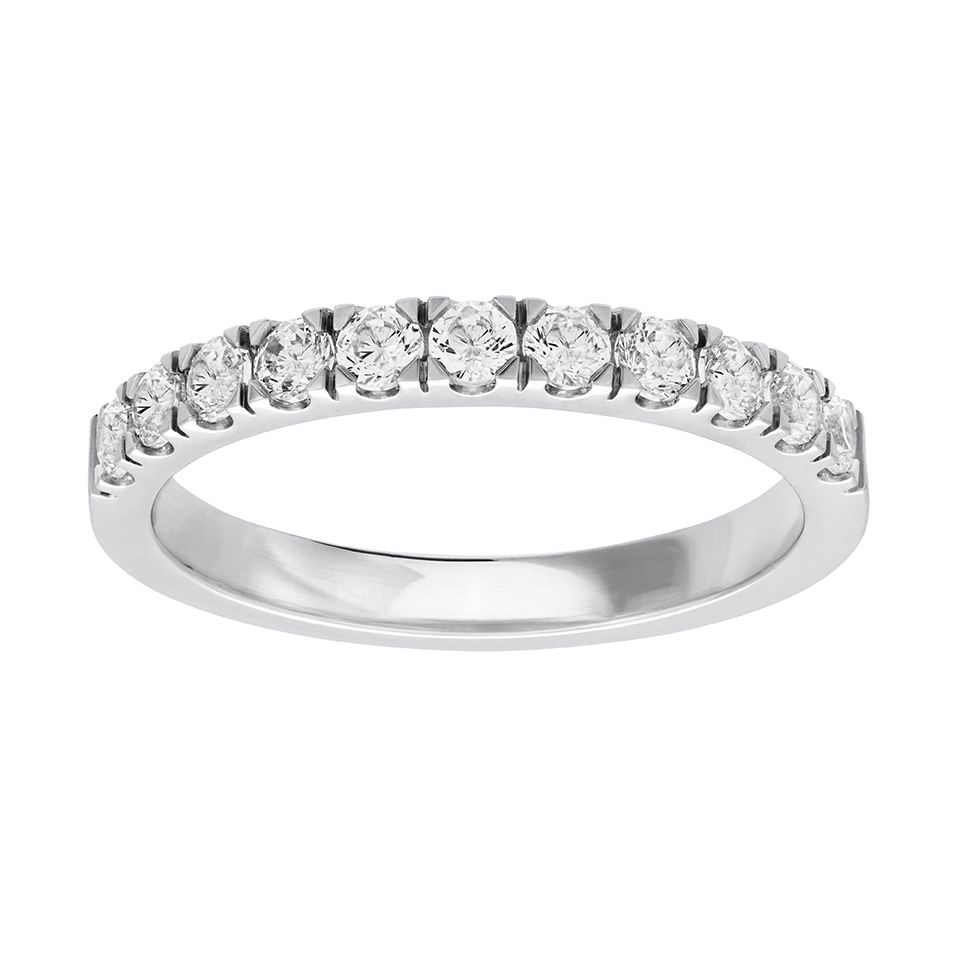 Diamantring I 18K guld - Allians, 18.0