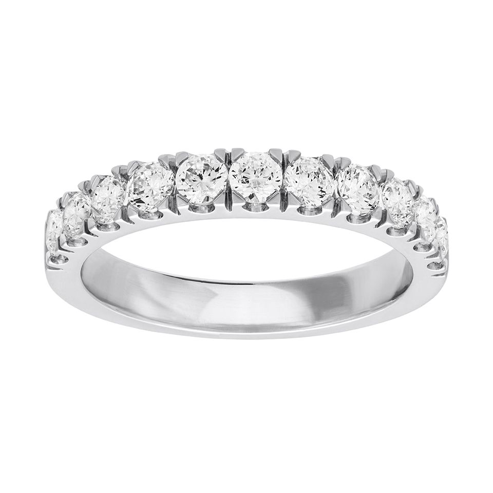 Diamantring I 18K guld - Allians, 18.5