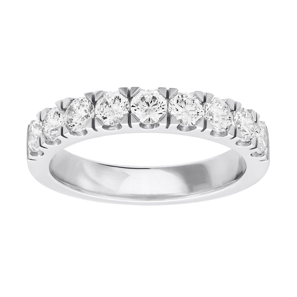 Diamantring i 18K guld - Allians, 16.5