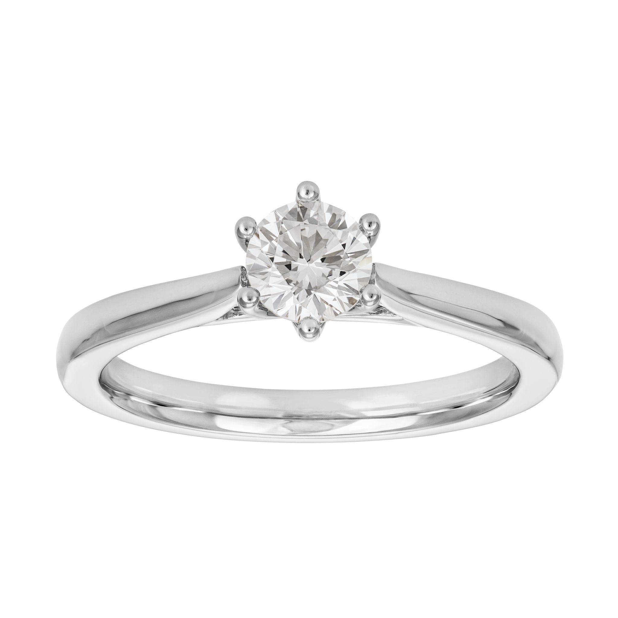 Ring med labbodlad diamant, 19.0