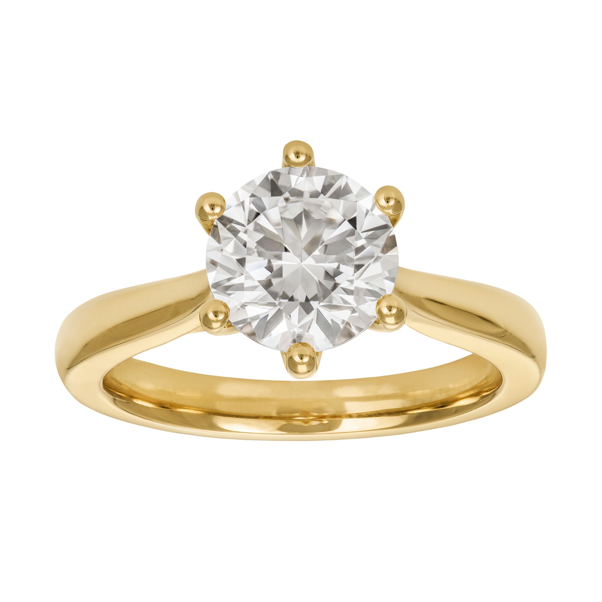 Ring med labbodlad diamant, 15.0