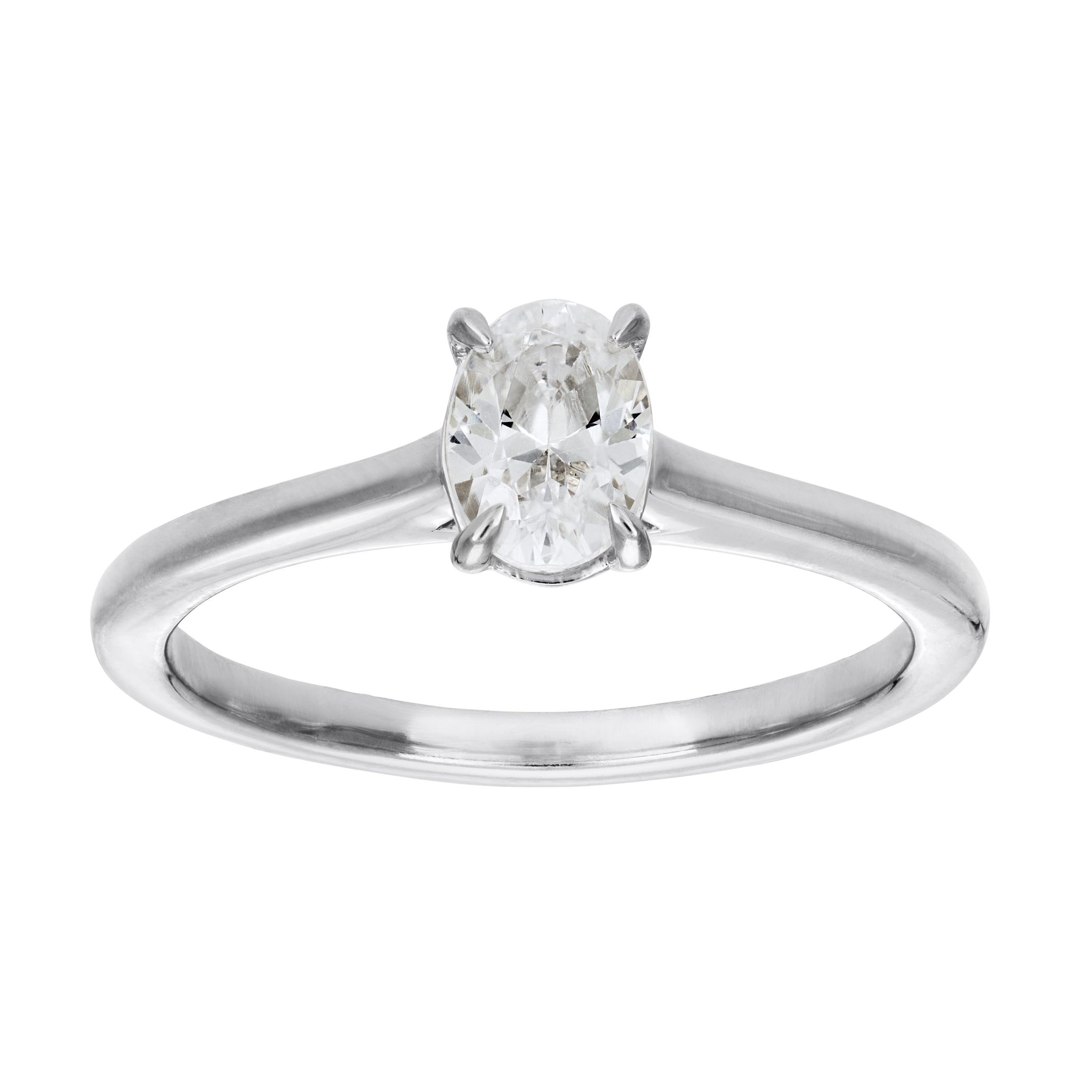 Ring med labbodlad diamant, 16.0