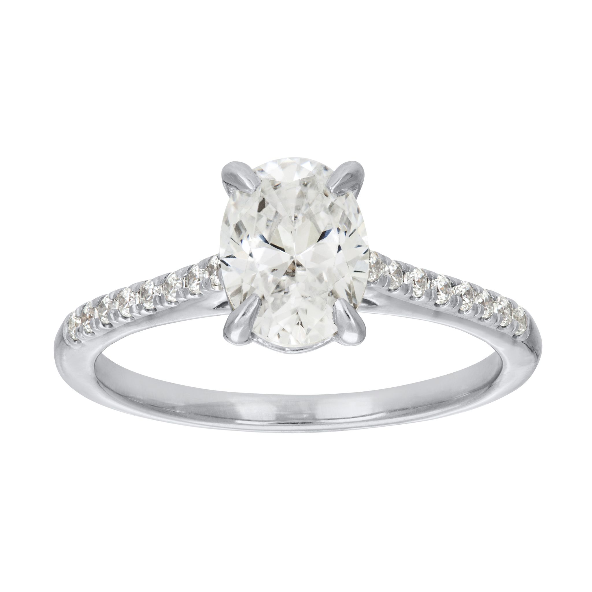 Ring med labbodlad diamant, 18.0