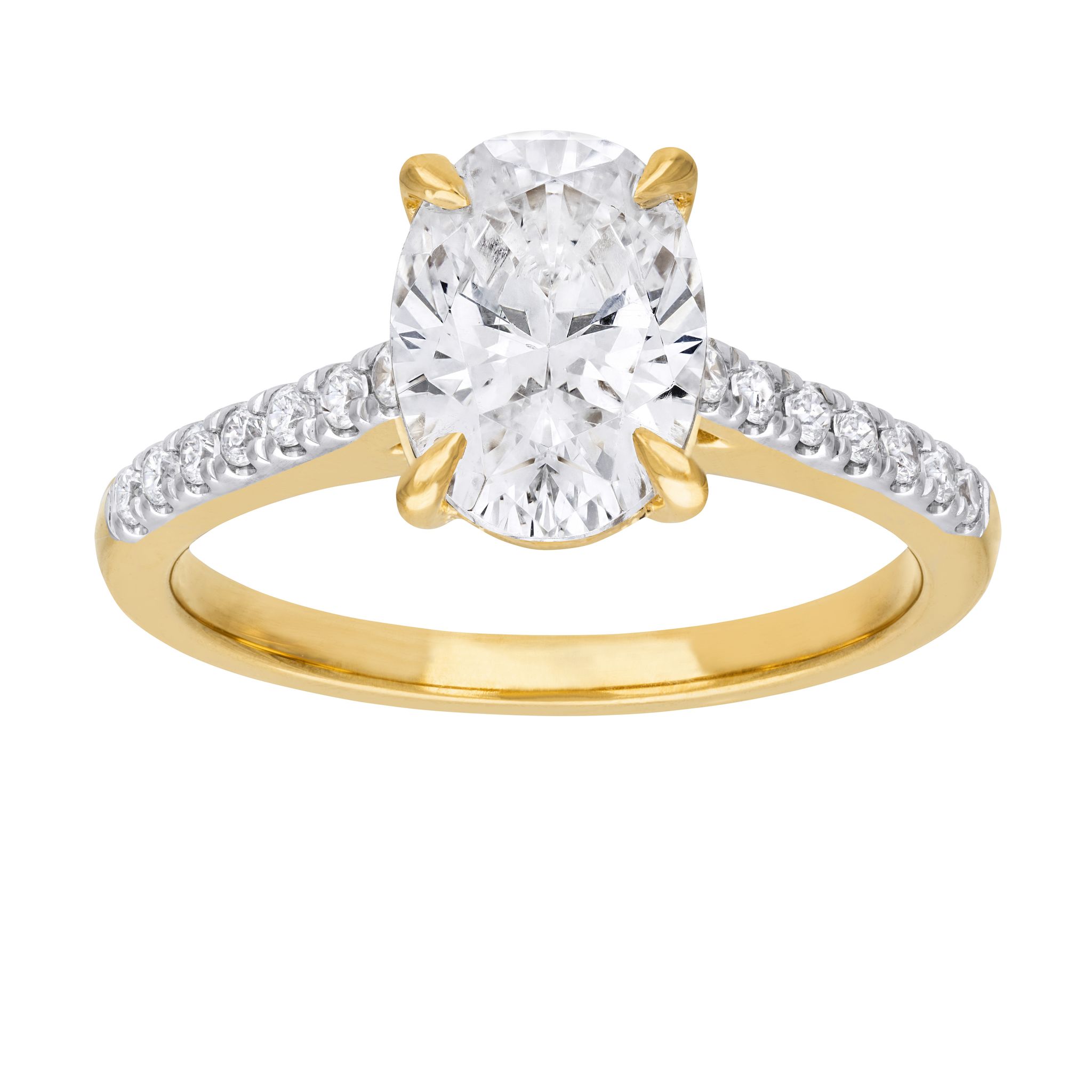 Ring med labbodlad diamant, 16.0