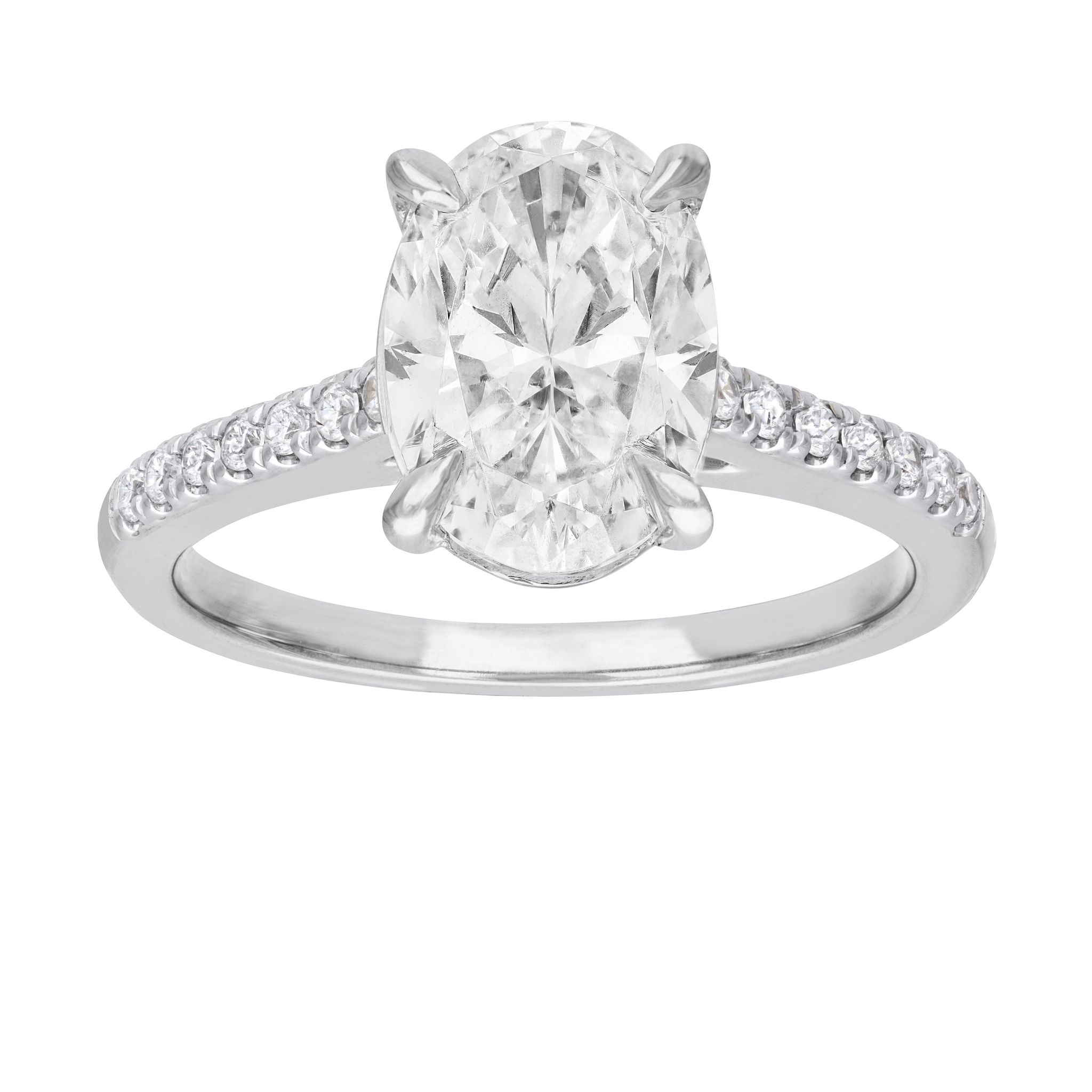 Ring med labbodlad diamant, 16.5